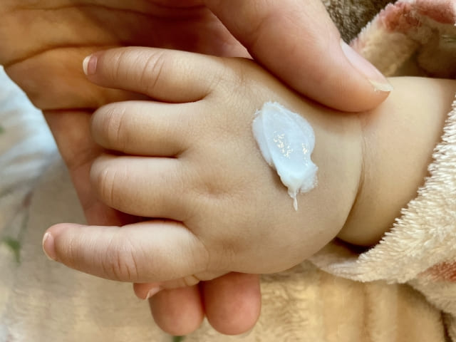 赤ちゃんの保湿