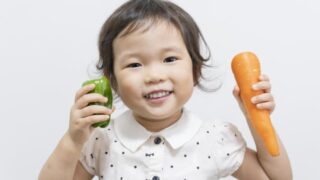 野菜好きな子ども