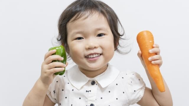 野菜好きな子ども