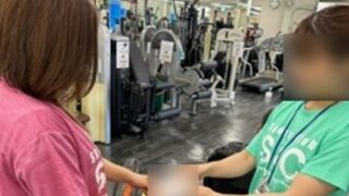 フィットネスジムふりかけ配布